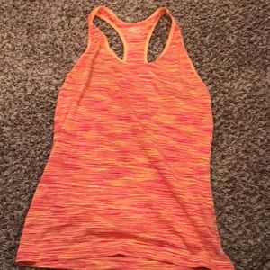 Small orange BCG tank top